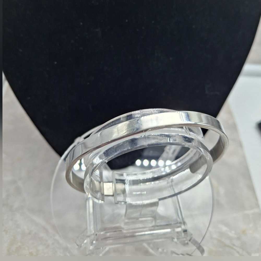 Always My Mother Forever My Friend Silver Cuff Bracelet